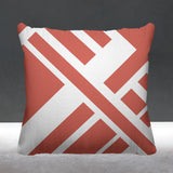 Tranter Geometric Reversible Indoor/Outdoor Square Pillow