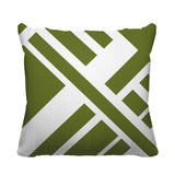 Tranter Geometric Reversible Indoor/Outdoor Square Pillow