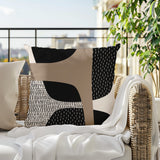 Tribo Abstract Reversible Indoor/Outdoor Square Pillow