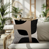 Tribo Abstract Reversible Indoor/Outdoor Square Pillow