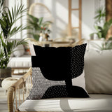 Tribo Abstract Reversible Indoor/Outdoor Square Pillow