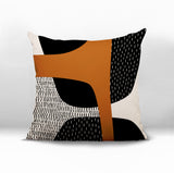 Tribo Abstract Reversible Indoor/Outdoor Square Pillow