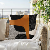 Tribo Abstract Reversible Indoor/Outdoor Square Pillow