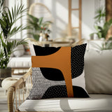 Tribo Abstract Reversible Indoor/Outdoor Square Pillow