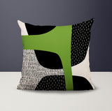 Tribo Abstract Reversible Indoor/Outdoor Square Pillow