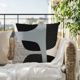 Tribo Abstract Reversible Indoor/Outdoor Square Pillow