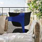 Tribo Abstract Reversible Indoor/Outdoor Square Pillow