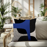 Tribo Abstract Reversible Indoor/Outdoor Square Pillow