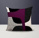 Tribo Abstract Reversible Indoor/Outdoor Square Pillow