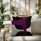 Tribo Abstract Reversible Indoor/Outdoor Square Pillow