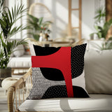 Tribo Abstract Reversible Indoor/Outdoor Square Pillow