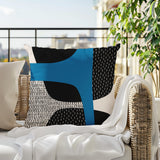 Tribo Abstract Reversible Indoor/Outdoor Square Pillow
