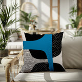 Tribo Abstract Reversible Indoor/Outdoor Square Pillow