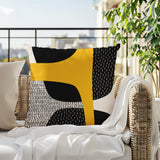 Tribo Abstract Reversible Indoor/Outdoor Square Pillow