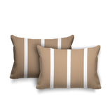 Tripo Striped Reversible Indoor/Outdoor Rectangular Pillow