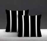 Tripo Striped Reversible Indoor/Outdoor Square Pillow