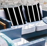 Tripo Striped Reversible Indoor/Outdoor Square Pillow