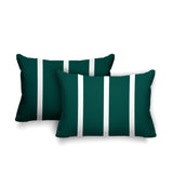 Tripo Striped Reversible Indoor/Outdoor Rectangular Pillow