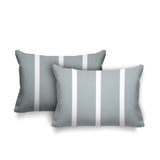 Tripo Striped Reversible Indoor/Outdoor Rectangular Pillow