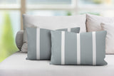 Tripo Striped Reversible Indoor/Outdoor Rectangular Pillow