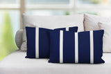 Tripo Striped Reversible Indoor/Outdoor Rectangular Pillow