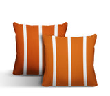 Tripo Striped Reversible Indoor/Outdoor Square Pillow