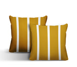 Tripo Striped Reversible Indoor/Outdoor Square Pillow