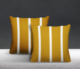 Tripo Striped Reversible Indoor/Outdoor Square Pillow