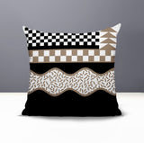 Trix Abstract Reversible Indoor/Outdoor Square Pillow