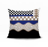 Trix Abstract Reversible Indoor/Outdoor Square Pillow