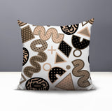 Trixel Abstract Reversible Indoor/Outdoor Square Pillow