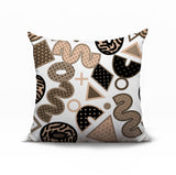 Trixel Abstract Reversible Indoor/Outdoor Square Pillow