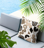 Trixel Abstract Reversible Indoor/Outdoor Square Pillow