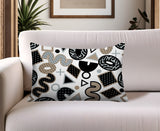 Trixel Abstract Reversible Indoor/Outdoor Lumbar Pillow