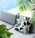 Trixel Abstract Reversible Indoor/Outdoor Square Pillow