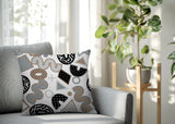 Trixel Abstract Reversible Indoor/Outdoor Square Pillow