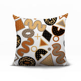 Trixel Abstract Reversible Indoor/Outdoor Square Pillow