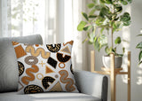 Trixel Abstract Reversible Indoor/Outdoor Square Pillow