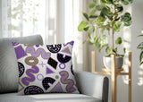 Trixel Abstract Reversible Indoor/Outdoor Square Pillow