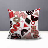 Trixel Abstract Reversible Indoor/Outdoor Square Pillow