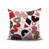Trixel Abstract Reversible Indoor/Outdoor Square Pillow