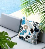 Trixel Abstract Reversible Indoor/Outdoor Square Pillow