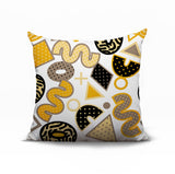 Trixel Abstract Reversible Indoor/Outdoor Square Pillow