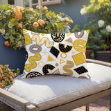 Trixel Abstract Reversible Indoor/Outdoor Lumbar Pillow