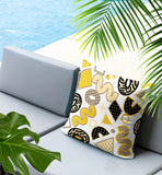 Trixel Abstract Reversible Indoor/Outdoor Square Pillow