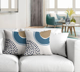 Tulu Abstract Reversible Indoor/Outdoor Square Pillow