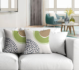Tulu Abstract Reversible Indoor/Outdoor Square Pillow