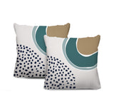 Tulu Abstract Reversible Indoor/Outdoor Square Pillow