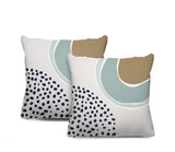 Tulu Abstract Reversible Indoor/Outdoor Square Pillow