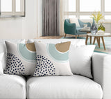 Tulu Abstract Reversible Indoor/Outdoor Square Pillow